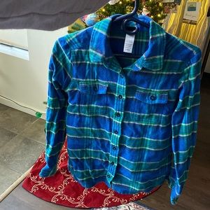 Womens Patagonia organic cotton flannel size 4/S
